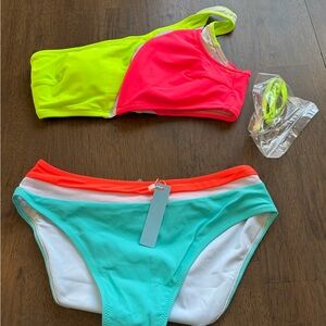 Colorful Women's Bikini Set